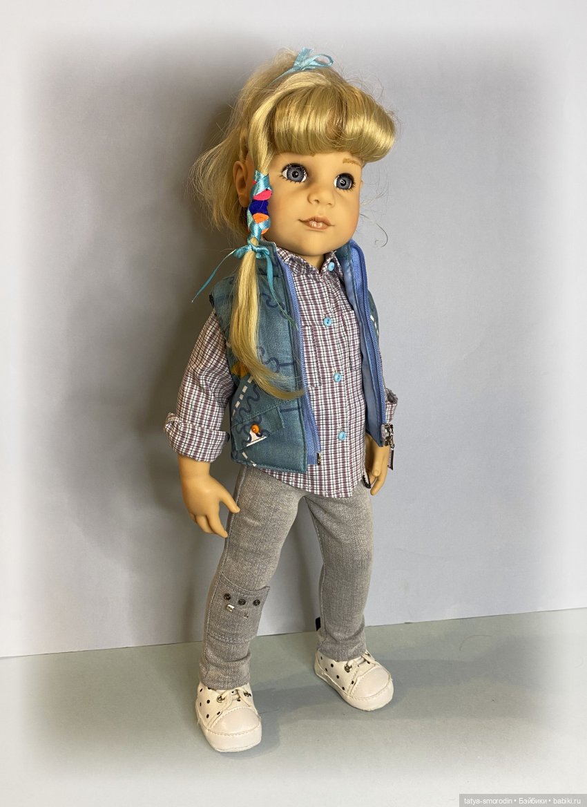 Джинсы, рубашки, жилеты — Одежда и обувь для кукол своими руками: фото