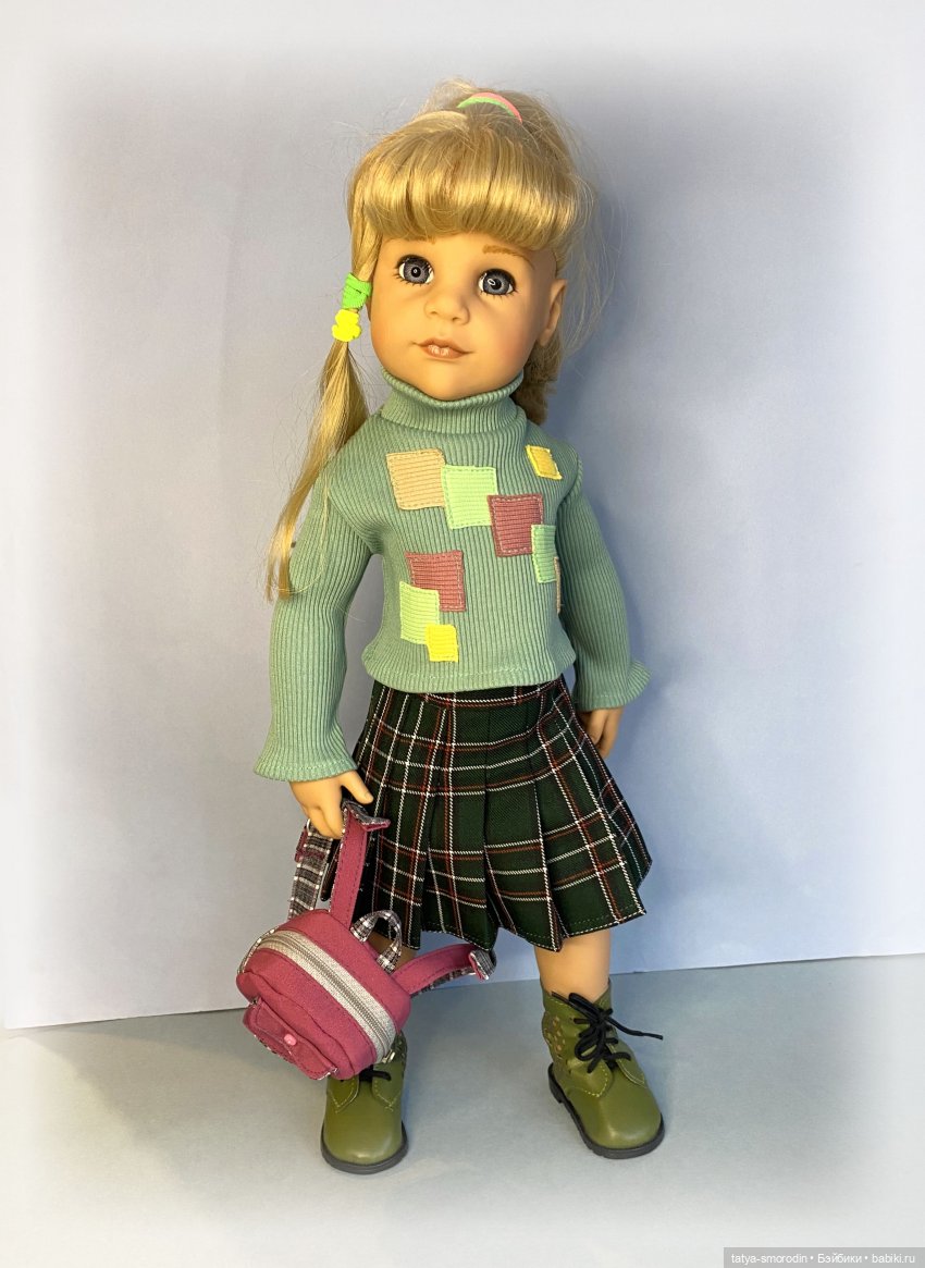 Изменить однотонную вещь — Одежда и обувь для кукол своими руками: фото