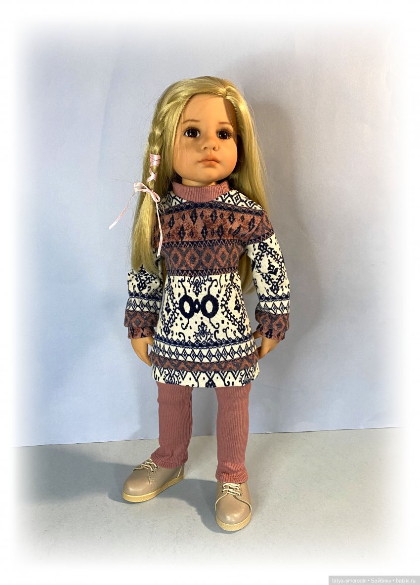 Полярный колорит — Одежда и обувь для кукол своими руками: фото (фото 9)