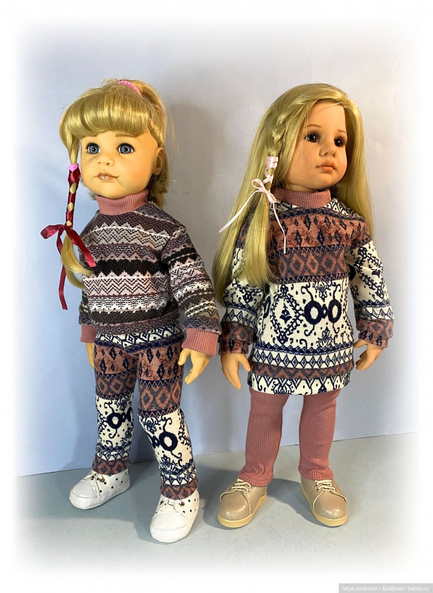 Полярный колорит — Одежда и обувь для кукол своими руками: фото