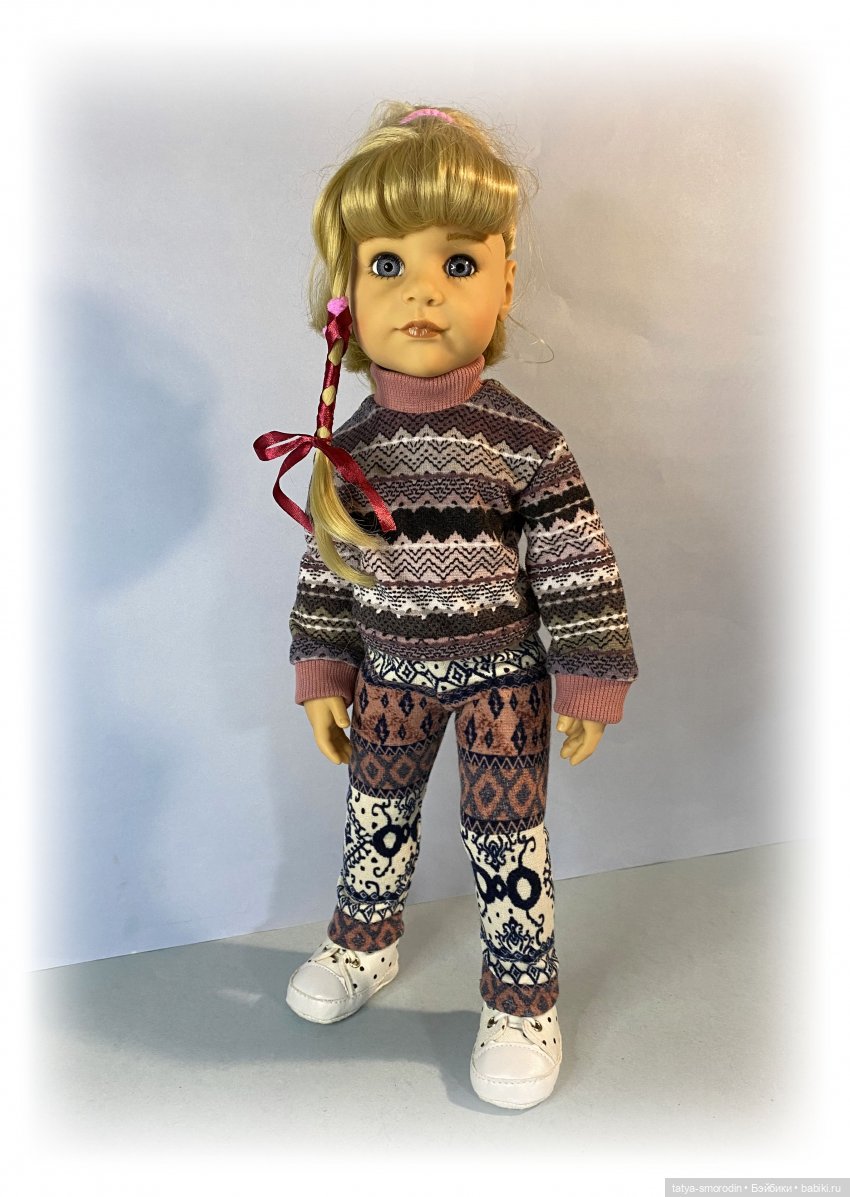 Полярный колорит — Одежда и обувь для кукол своими руками: фото