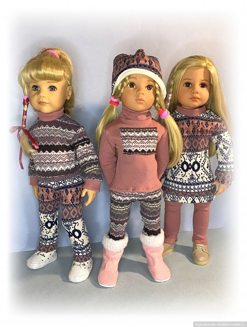 Полярный колорит — Одежда и обувь для кукол своими руками: фото