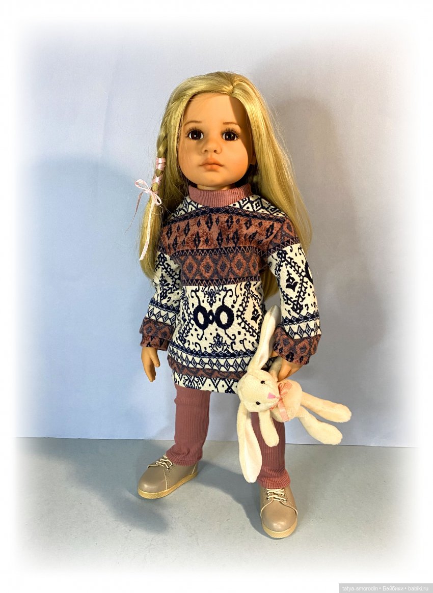 Полярный колорит — Одежда и обувь для кукол своими руками: фото (фото 10)