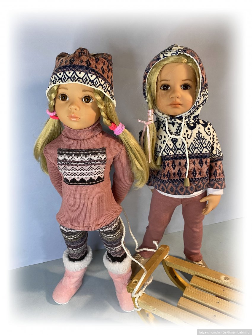Полярный колорит — Одежда и обувь для кукол своими руками: фото