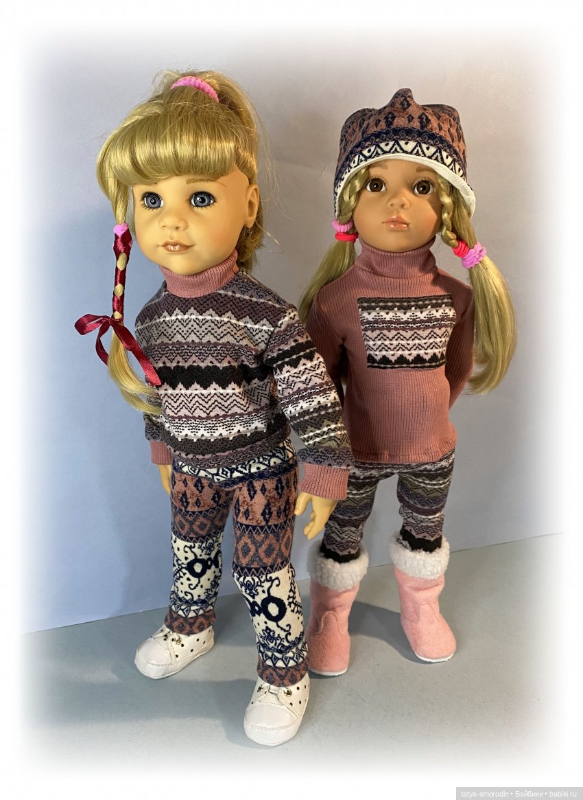 Полярный колорит — Одежда и обувь для кукол своими руками: фото