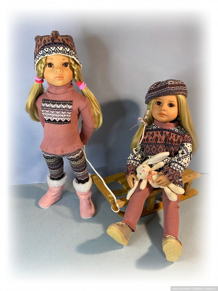 Полярный колорит — Одежда и обувь для кукол своими руками: фото