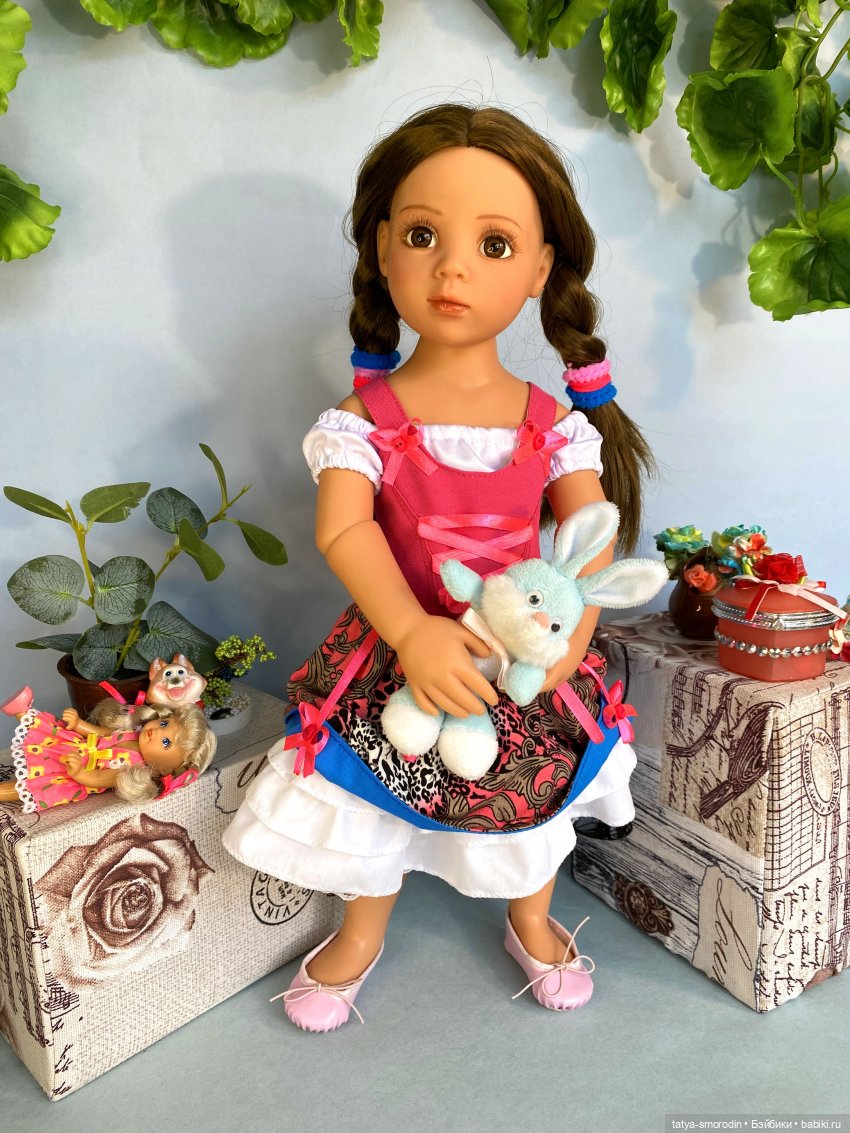 Четыре сарафана — Одежда и обувь для кукол своими руками: фото (фото 9)