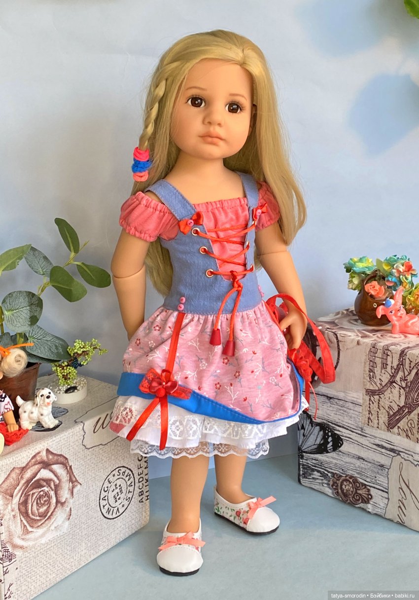 Четыре сарафана — Одежда и обувь для кукол своими руками: фото