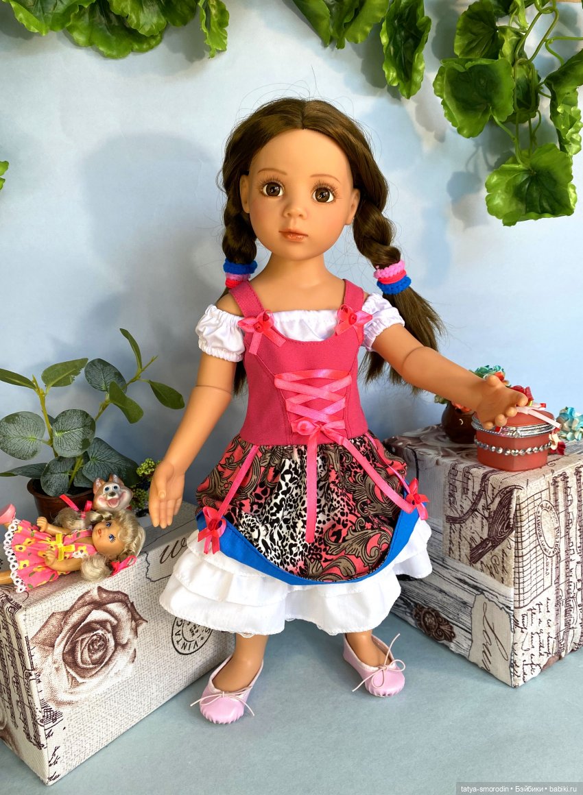 Четыре сарафана — Одежда и обувь для кукол своими руками: фото (фото 8)