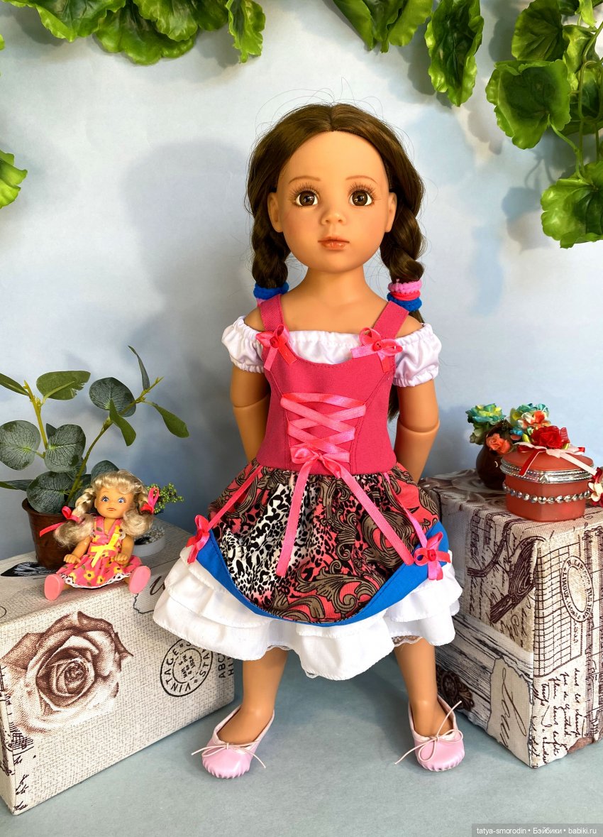 Четыре сарафана — Одежда и обувь для кукол своими руками: фото (фото 6)