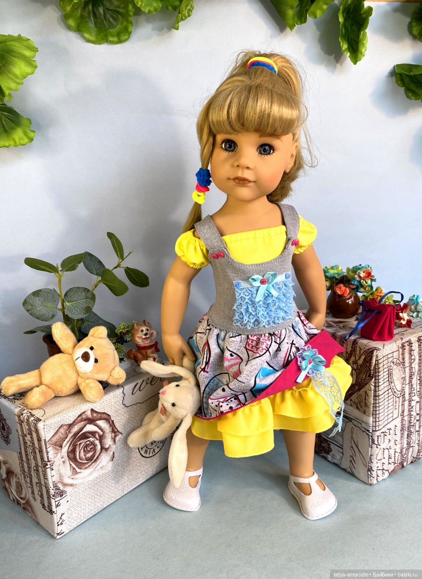 Четыре сарафана — Одежда и обувь для кукол своими руками: фото (фото 10)