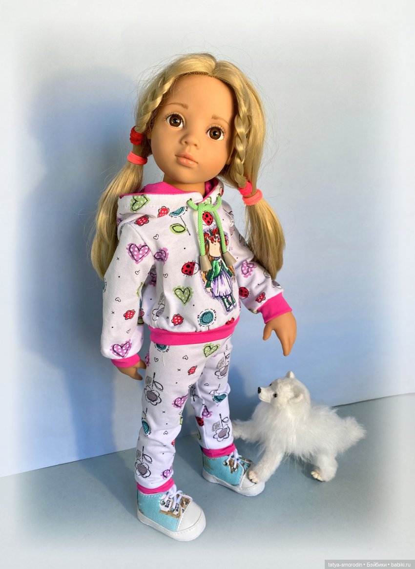 Костюмчик с вариантами (Сердечки и цветочки) (фото 3)