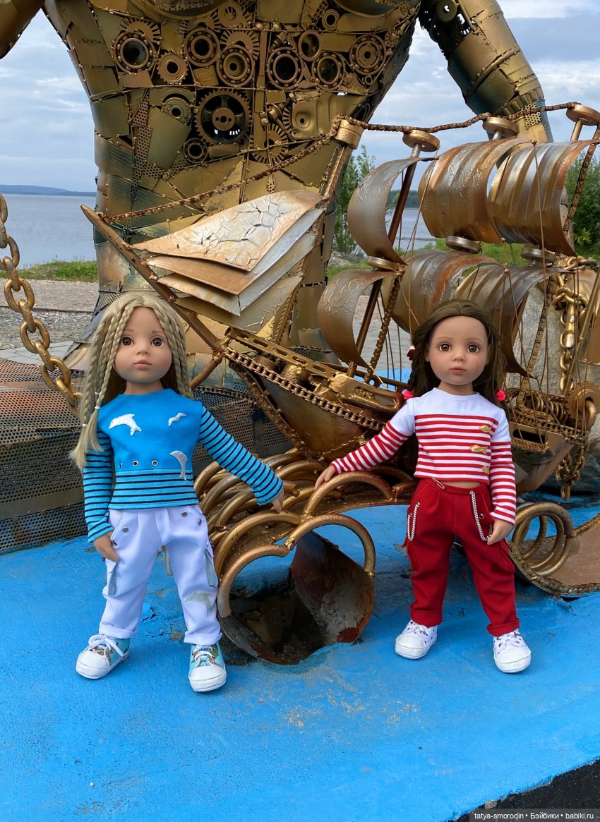 Морская душа — Одежда и обувь для кукол своими руками: фото