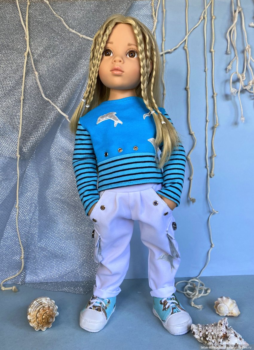Морская душа — Одежда и обувь для кукол своими руками: фото