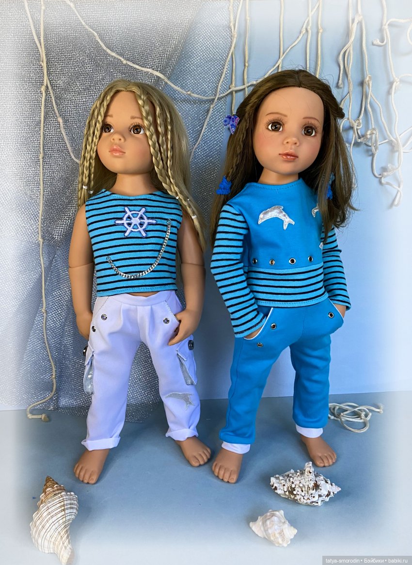 Морская душа — Одежда и обувь для кукол своими руками: фото (фото 8)