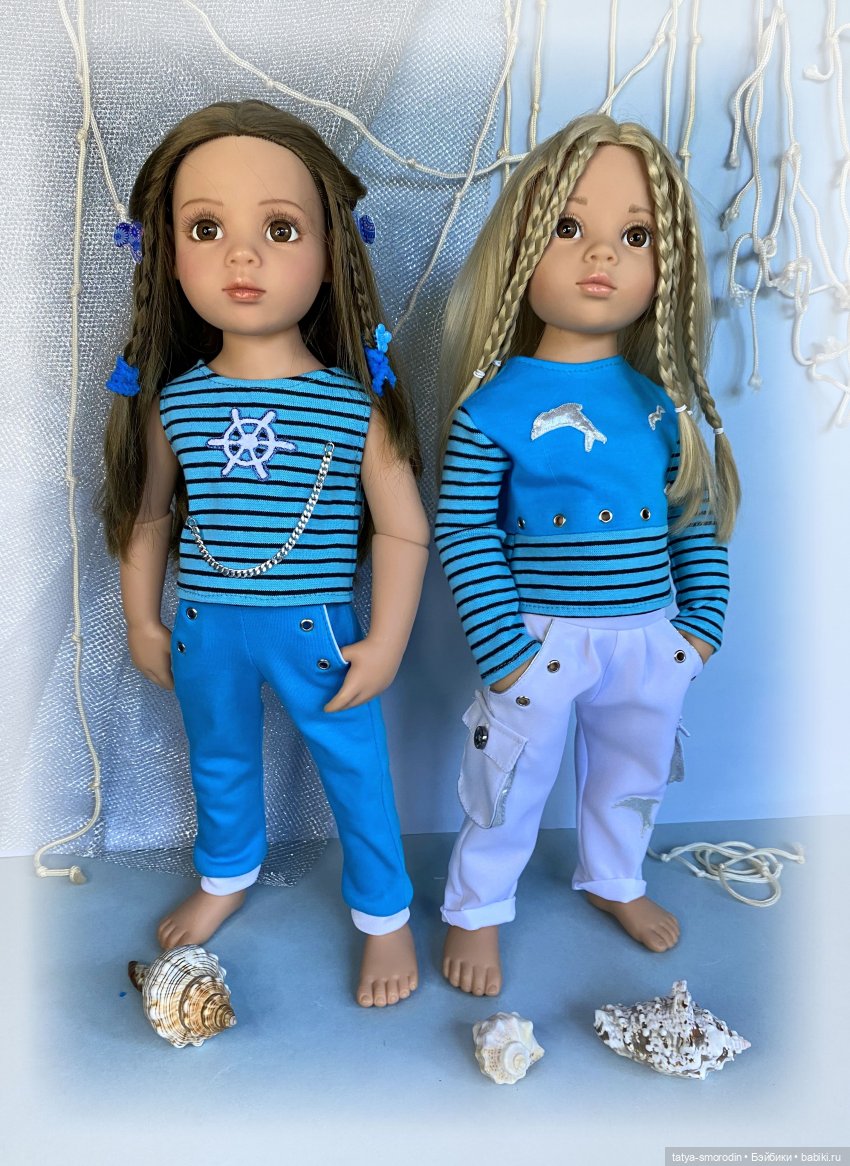 Морская душа — Одежда и обувь для кукол своими руками: фото (фото 6)
