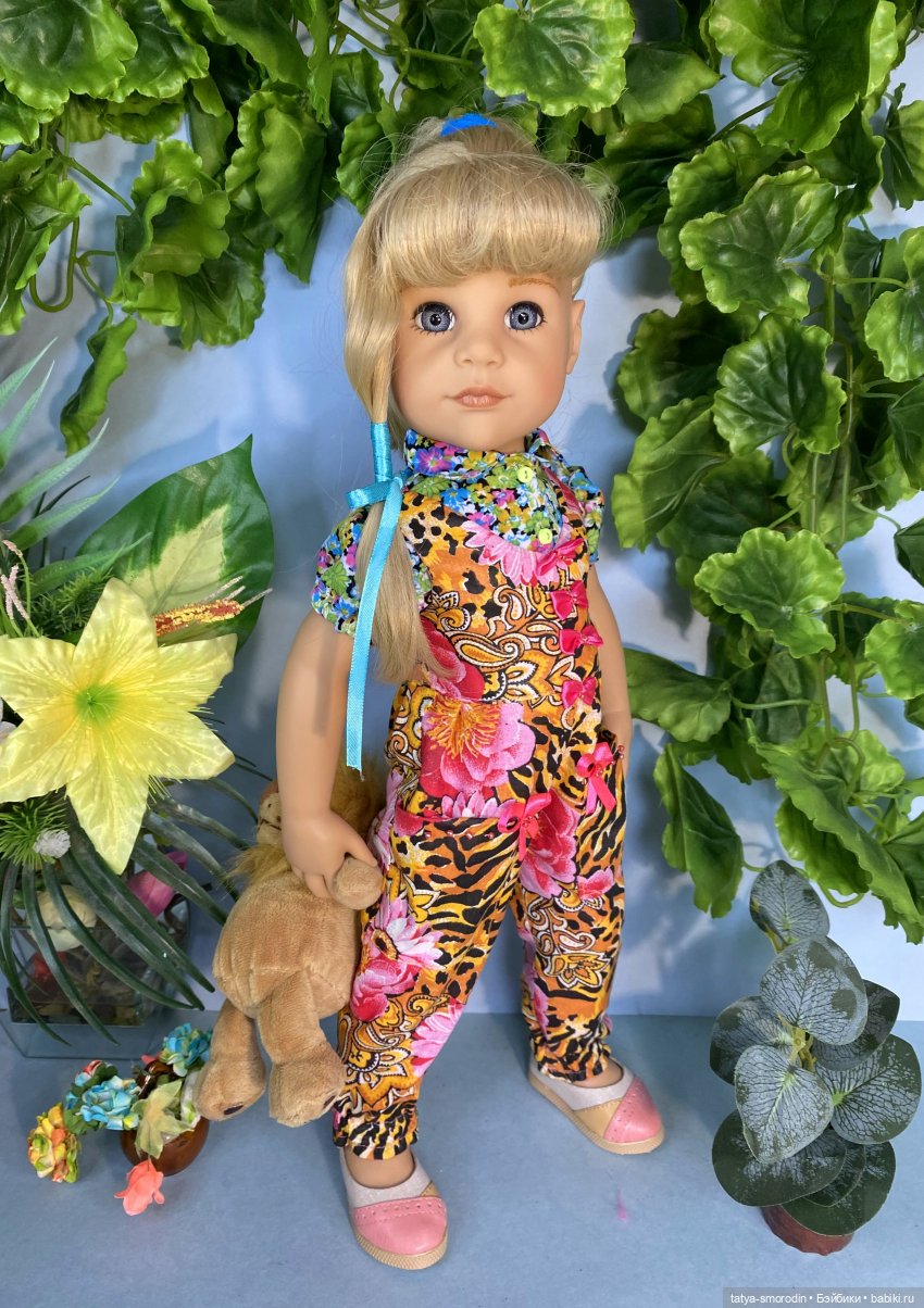 Немного джунглей | Бэйбики Немного джунглей — Одежда и обувь для кукол своими руками: фото (фото 7)