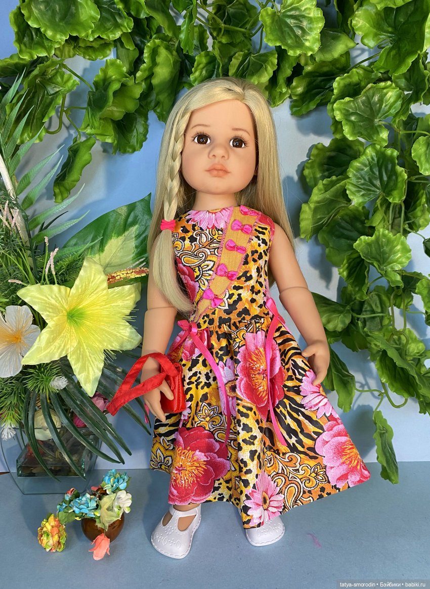 Немного джунглей | Бэйбики Немного джунглей — Одежда и обувь для кукол своими руками: фото