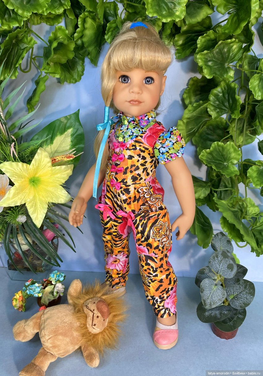 Немного джунглей | Бэйбики Немного джунглей — Одежда и обувь для кукол своими руками: фото (фото 8)