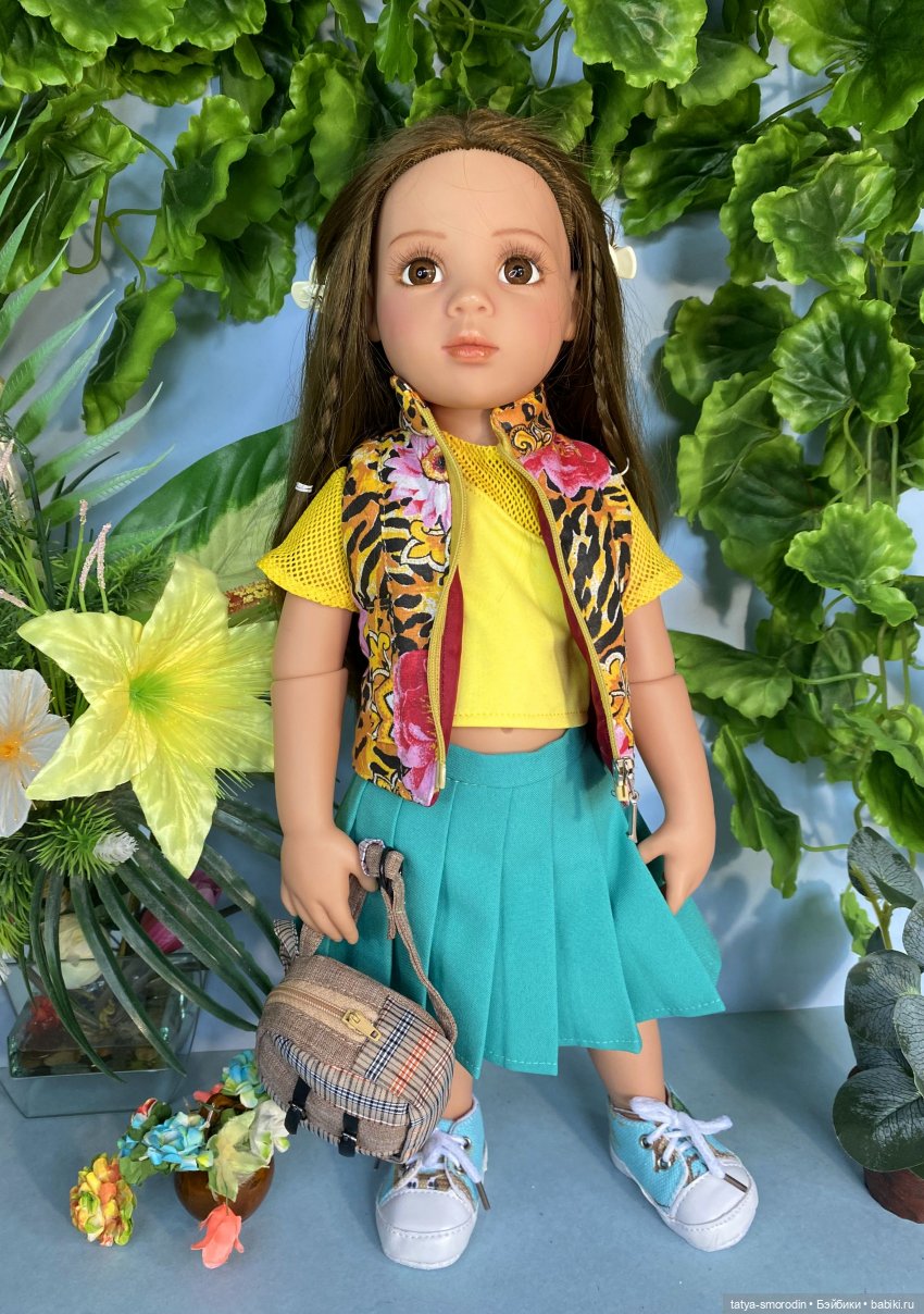 Немного джунглей | Бэйбики Немного джунглей — Одежда и обувь для кукол своими руками: фото (фото 10)