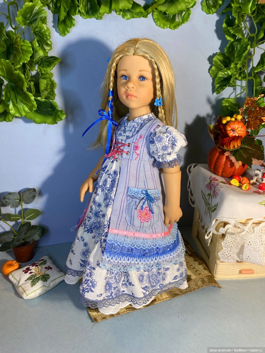 Барышня-крестьянка | Бэйбики Барышня-крестьянка — Одежда и обувь для кукол своими руками: фото (фото 7)