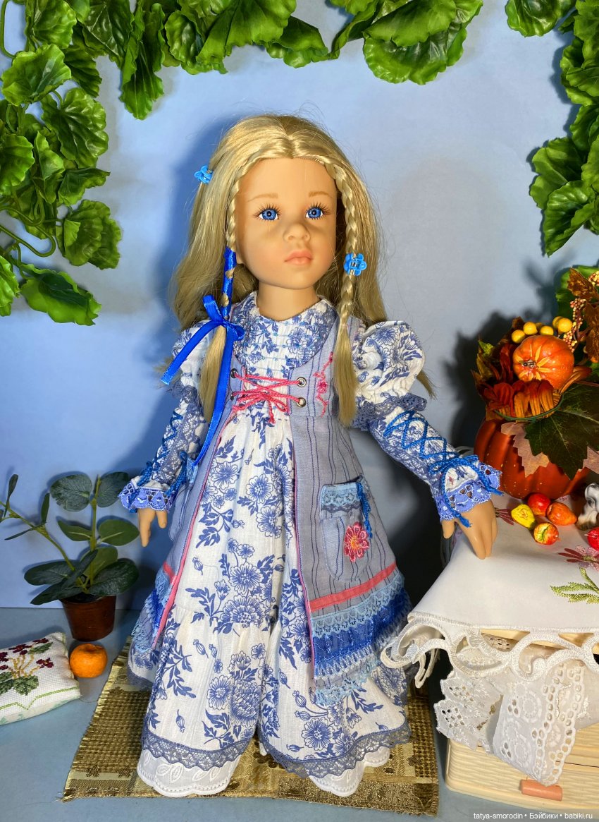 Барышня-крестьянка | Бэйбики Барышня-крестьянка — Одежда и обувь для кукол своими руками: фото (фото 4)