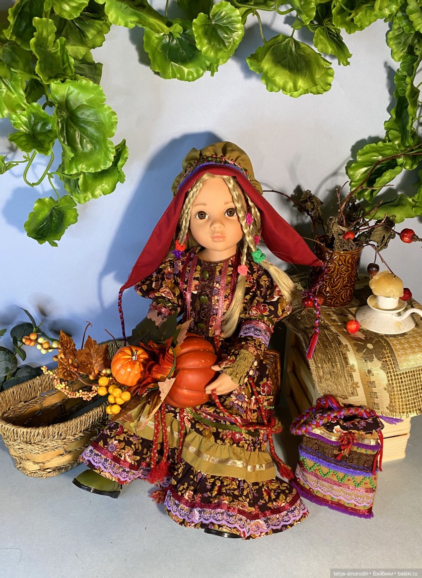 Барышня-крестьянка — Одежда и обувь для кукол своими руками: фото