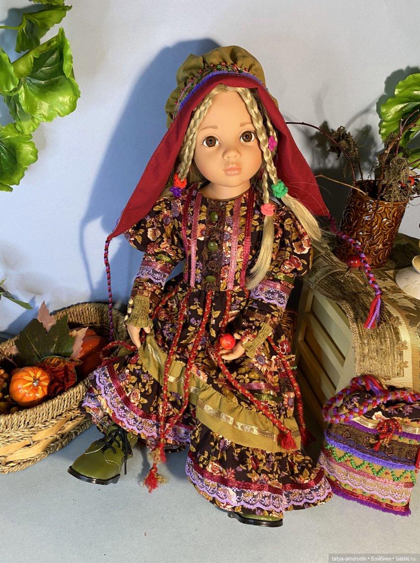 Барышня-крестьянка | Бэйбики Барышня-крестьянка — Одежда и обувь для кукол своими руками: фото