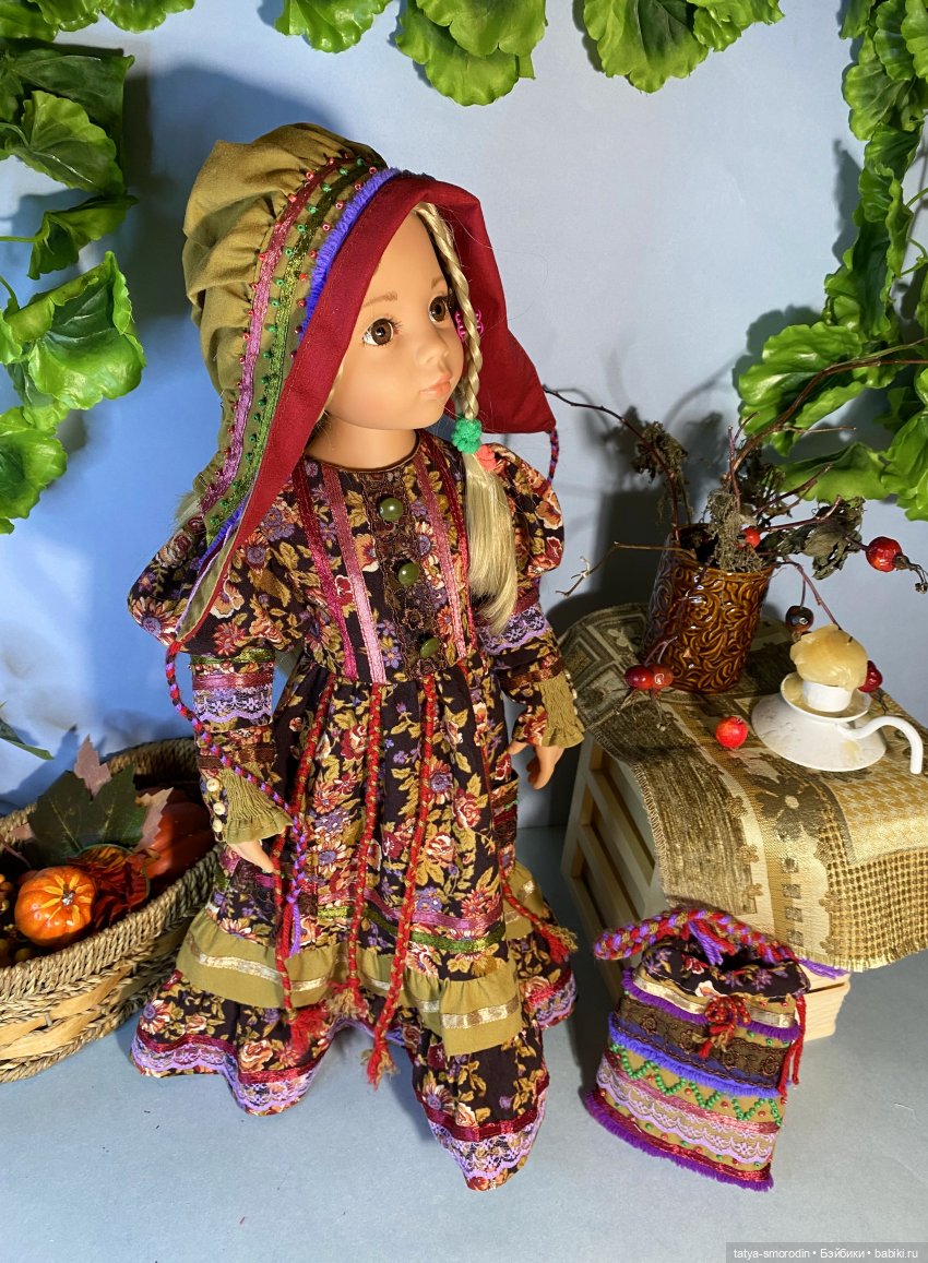 Барышня-крестьянка | Бэйбики Барышня-крестьянка — Одежда и обувь для кукол своими руками: фото