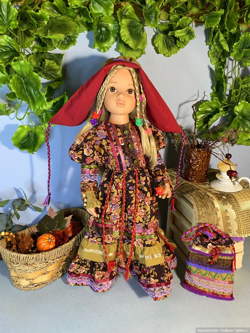 Барышня-крестьянка | Бэйбики Барышня-крестьянка — Одежда и обувь для кукол своими руками: фото