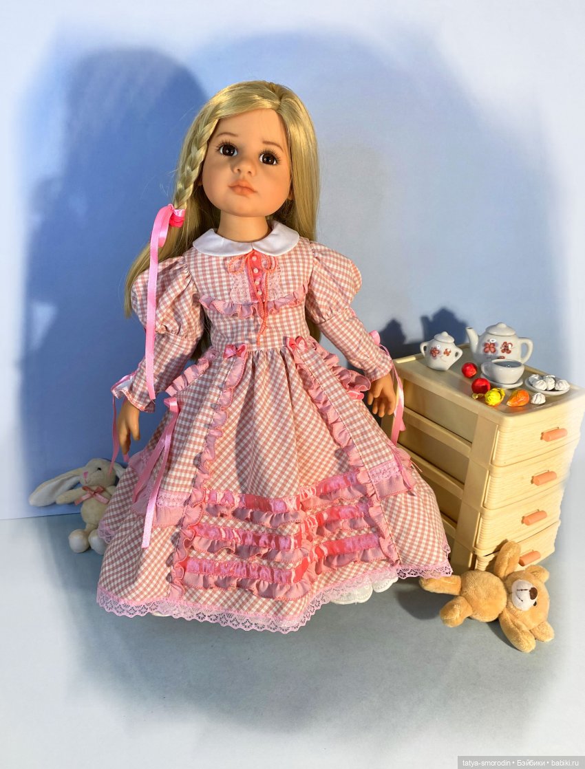Две барышни | Бэйбики Две барышни — Одежда и обувь для кукол своими руками: фото (фото 3)
