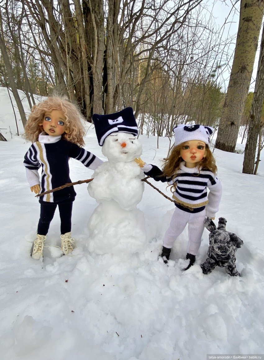 Зимний движ — Куклы Kaye Wiggs (Кайе Виггс): авторские BJD (БЖД)