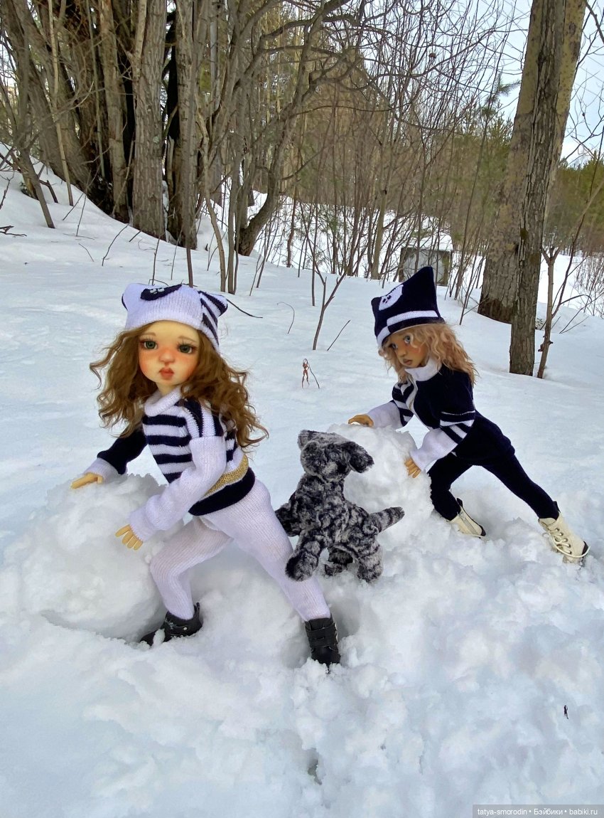 Зимний движ — Куклы Kaye Wiggs (Кайе Виггс): авторские BJD (БЖД)