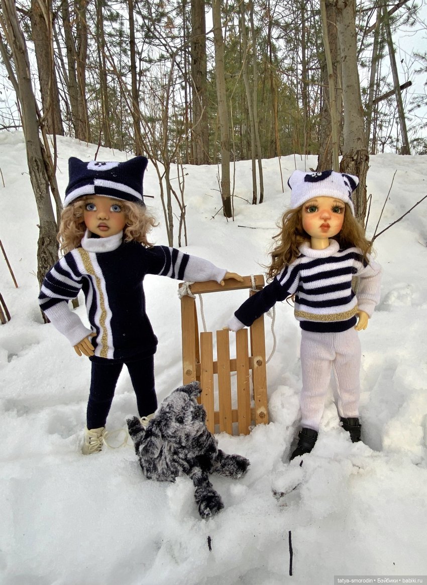 Зимний движ — Куклы Kaye Wiggs (Кайе Виггс): авторские BJD (БЖД)