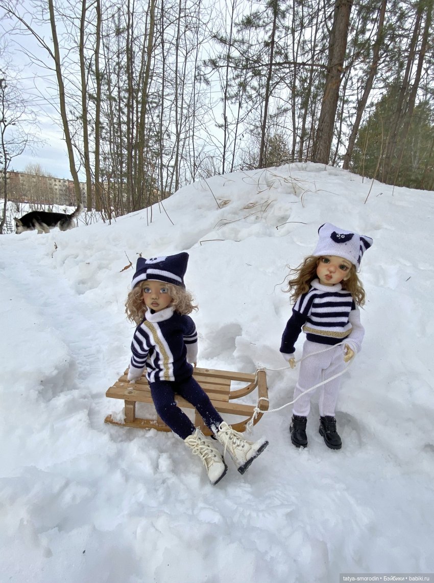 Зимний движ — Куклы Kaye Wiggs (Кайе Виггс): авторские BJD (БЖД)