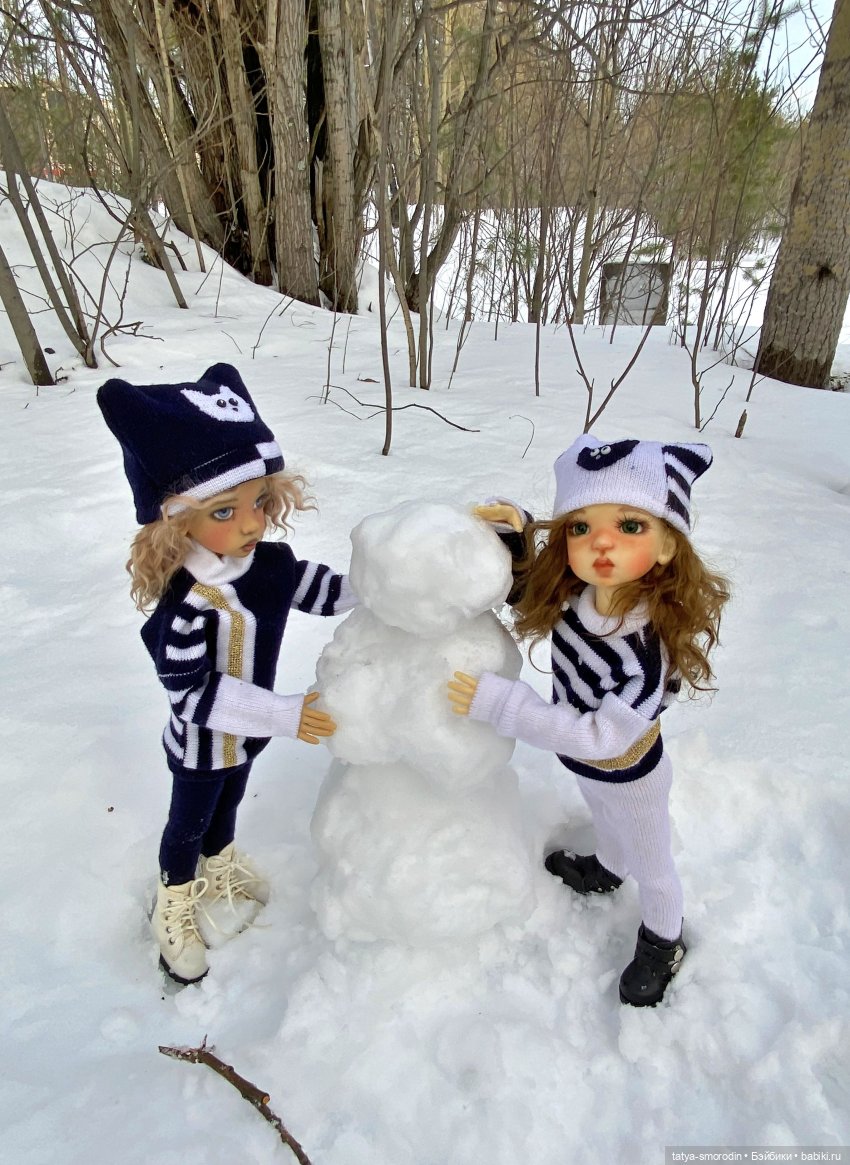 Зимний движ — Куклы Kaye Wiggs (Кайе Виггс): авторские BJD (БЖД)