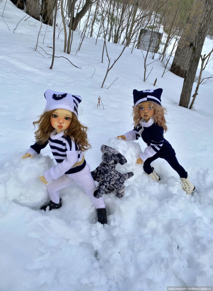 Зимний движ — Куклы Kaye Wiggs (Кайе Виггс): авторские BJD (БЖД)