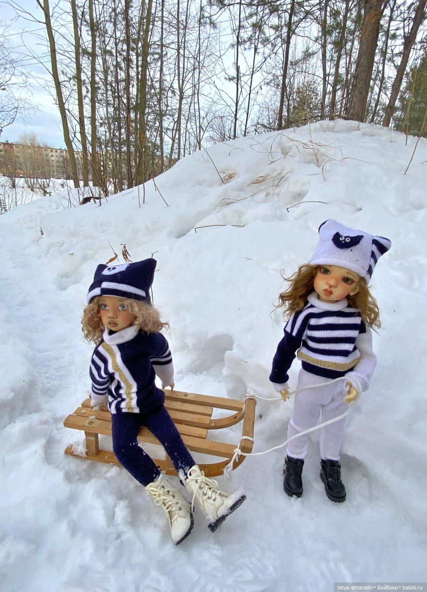 Зимний движ — Куклы Kaye Wiggs (Кайе Виггс): авторские BJD (БЖД)