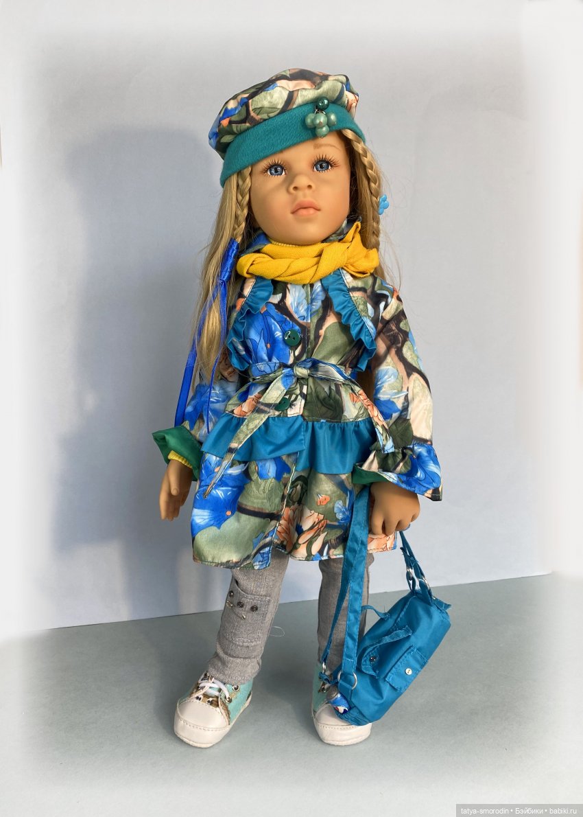 Эта нарядная плащовка — Одежда и обувь для кукол своими руками: фото