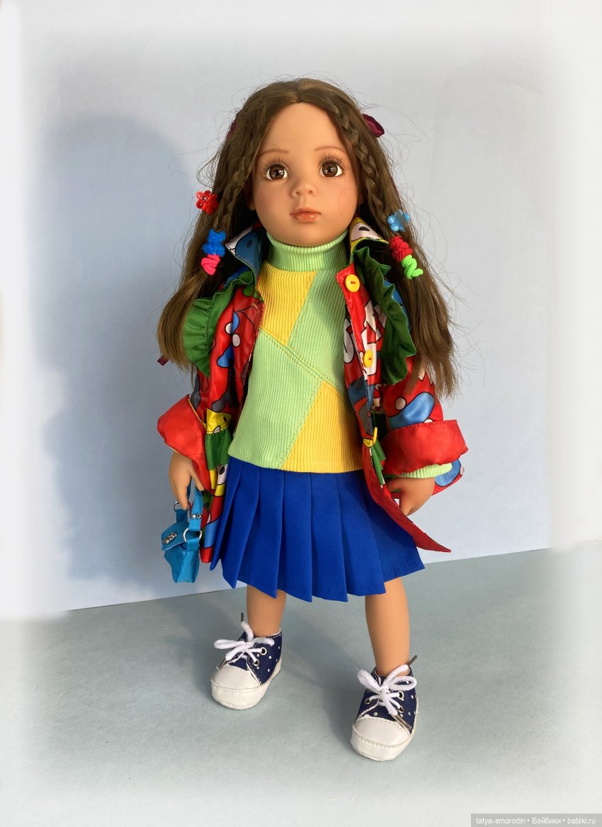 Эта нарядная плащовка — Одежда и обувь для кукол своими руками: фото