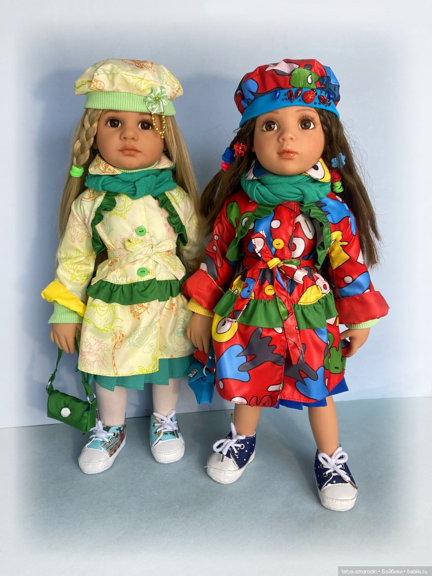 Эта нарядная плащовка — Одежда и обувь для кукол своими руками: фото