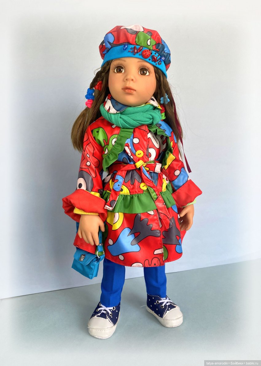 Эта нарядная плащовка — Одежда и обувь для кукол своими руками: фото