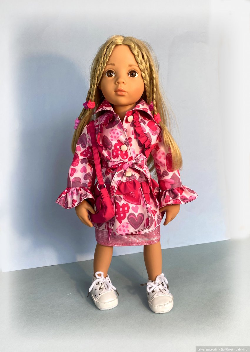 Эта нарядная плащовка — Одежда и обувь для кукол своими руками: фото (фото 8)