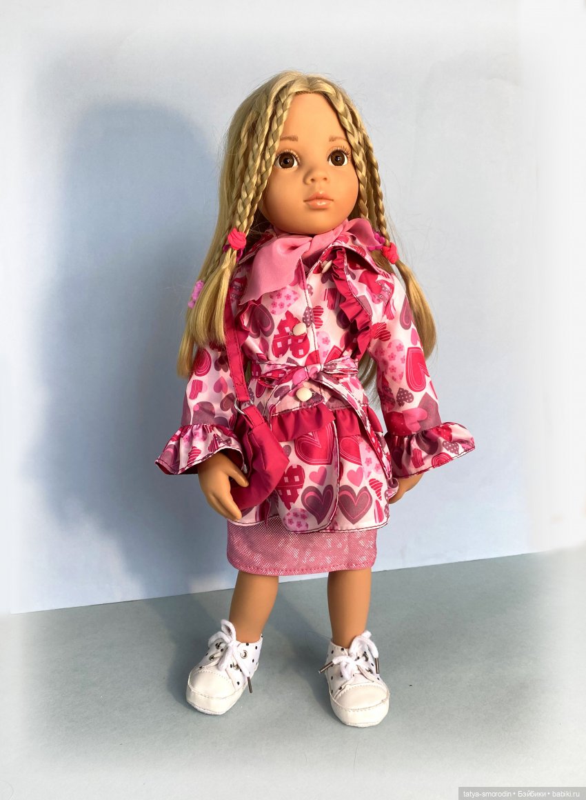 Эта нарядная плащовка — Одежда и обувь для кукол своими руками: фото (фото 9)