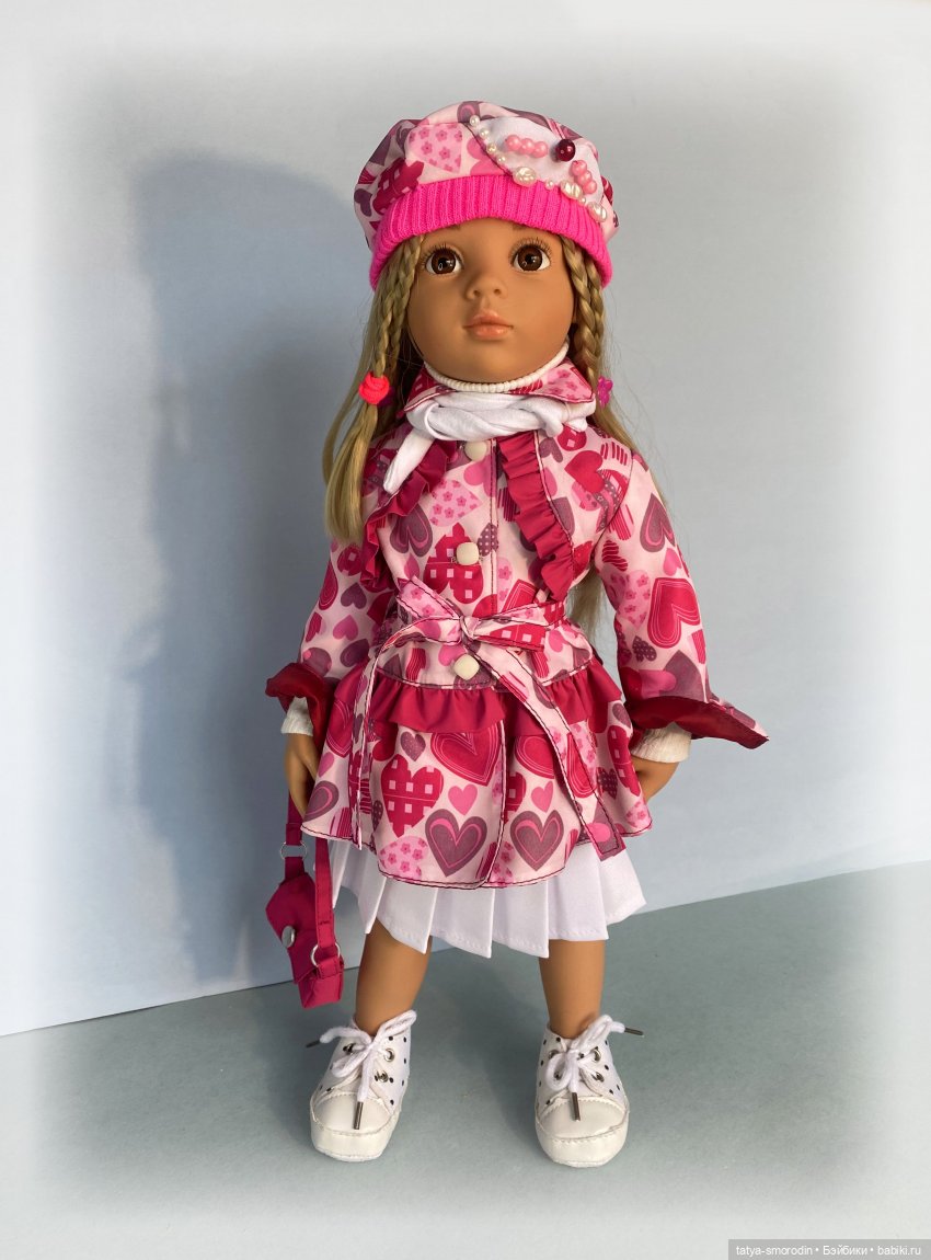 Эта нарядная плащовка — Одежда и обувь для кукол своими руками: фото (фото 6)