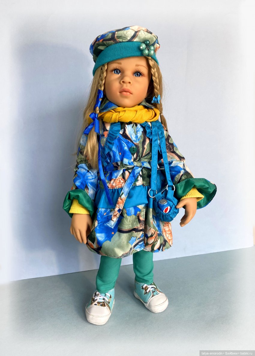 Эта нарядная плащовка — Одежда и обувь для кукол своими руками: фото