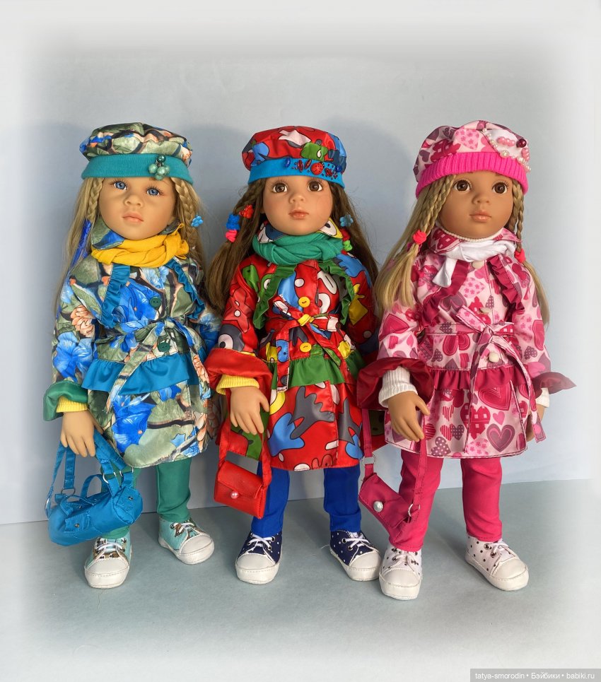 Эта нарядная плащовка — Одежда и обувь для кукол своими руками: фото