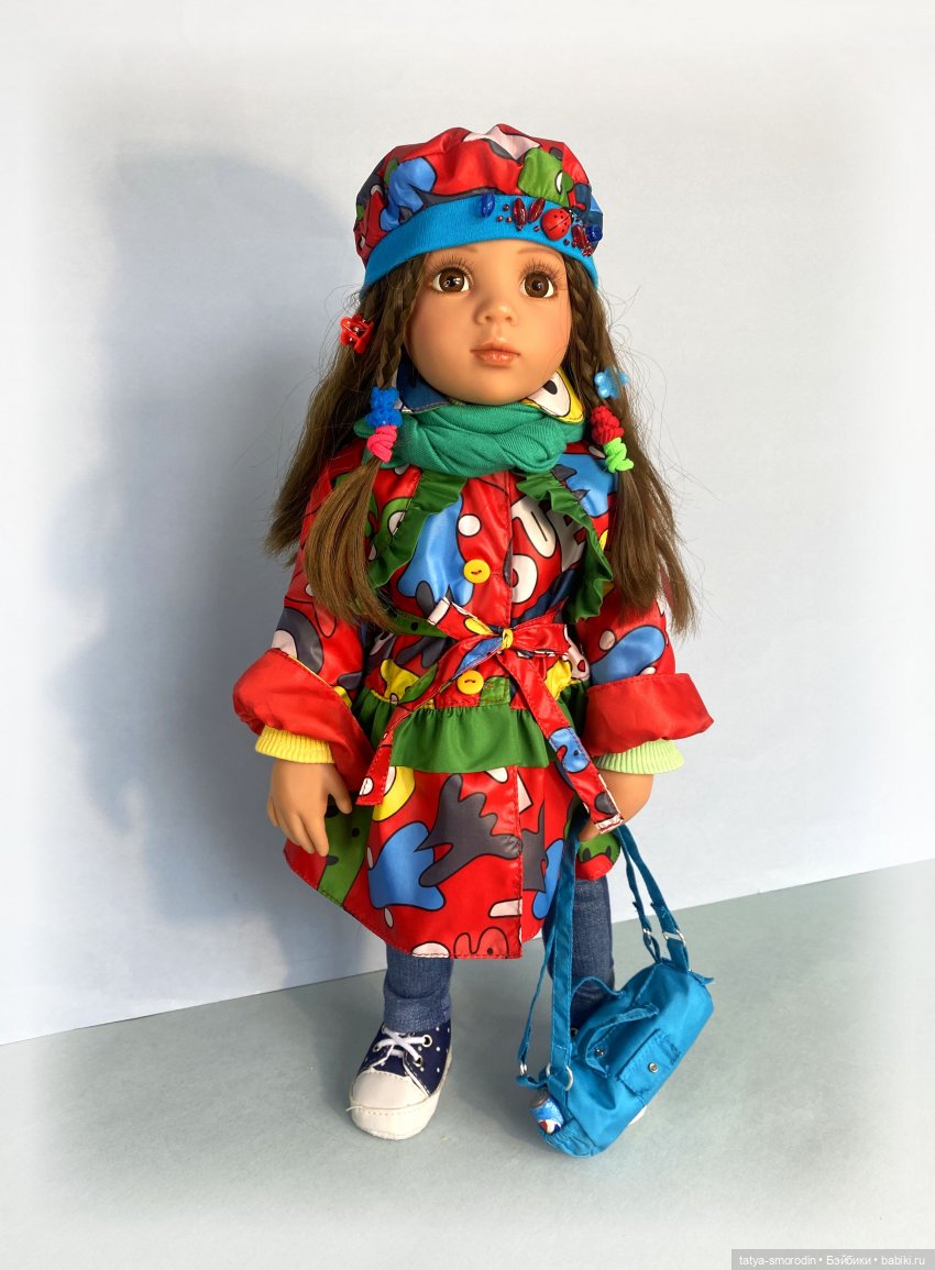 Эта нарядная плащовка — Одежда и обувь для кукол своими руками: фото