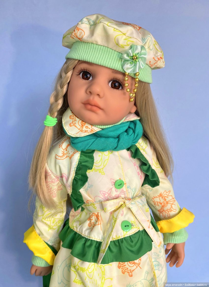 Эта нарядная плащовка — Одежда и обувь для кукол своими руками: фото