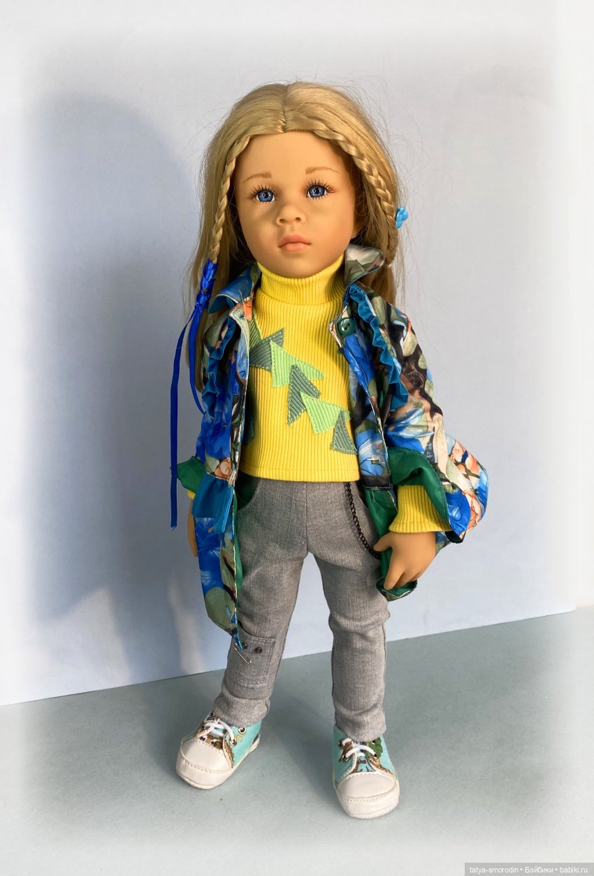 Эта нарядная плащовка — Одежда и обувь для кукол своими руками: фото